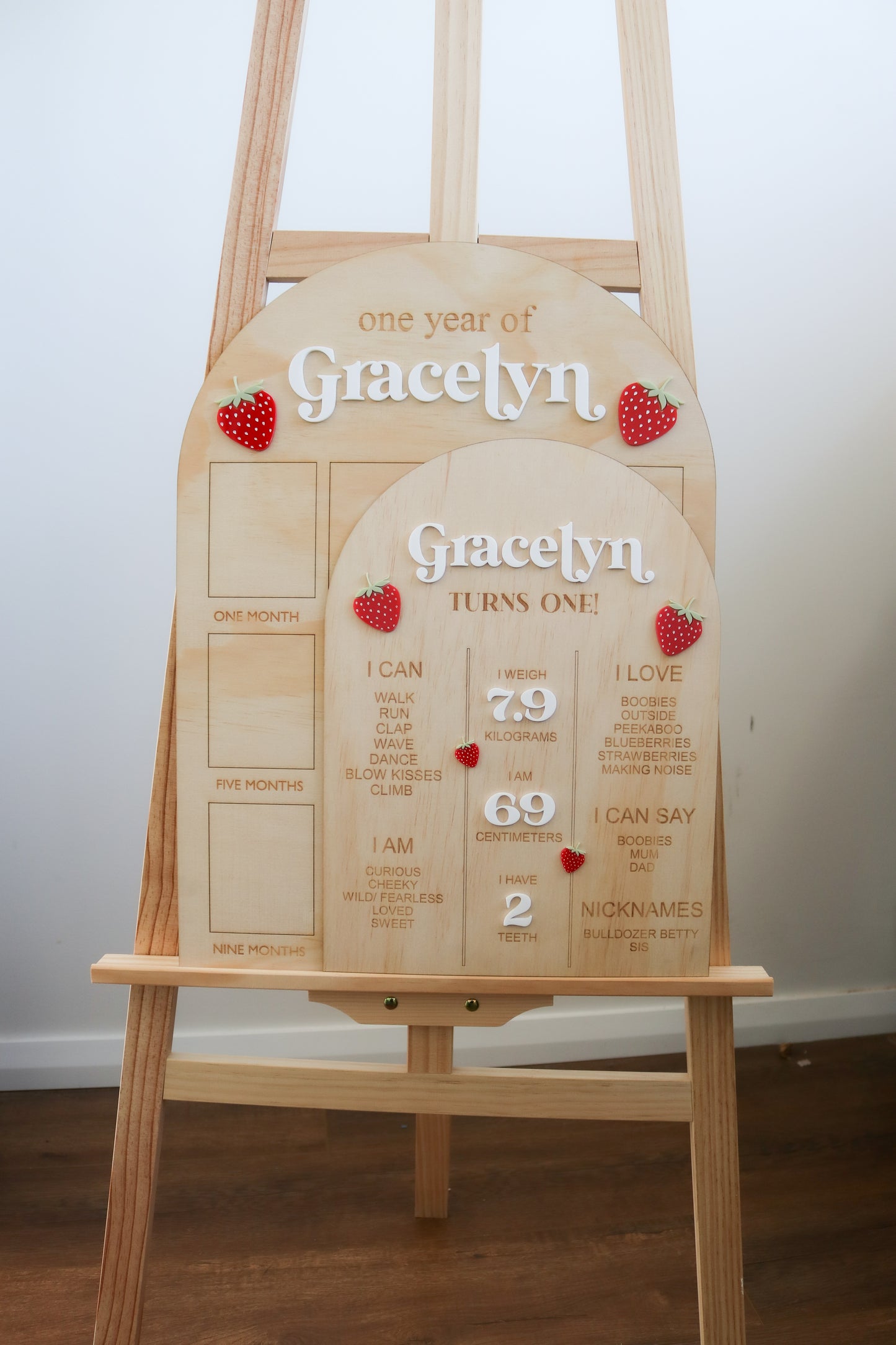 Berry First Birthday Set