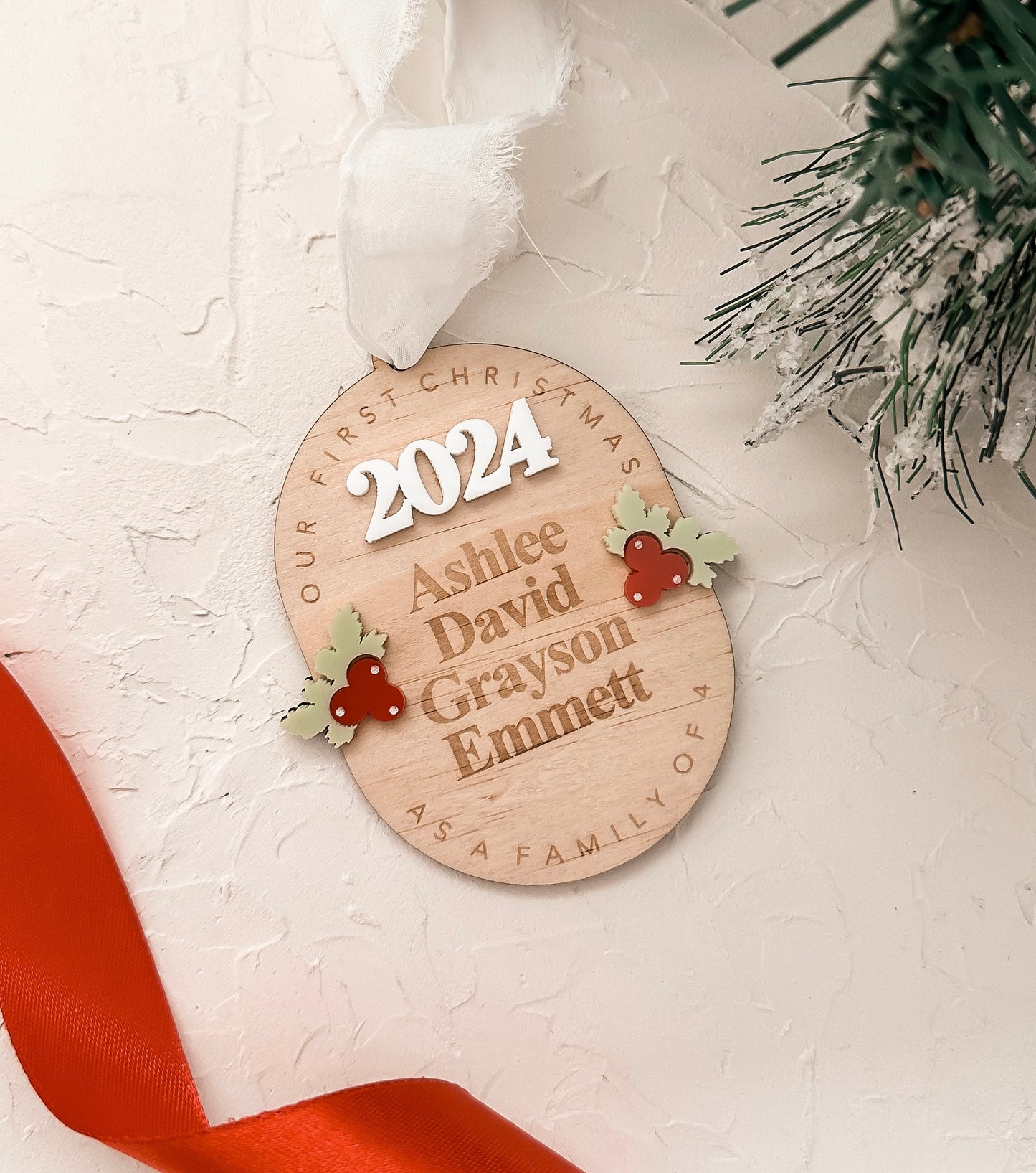 First as a family of Ornament