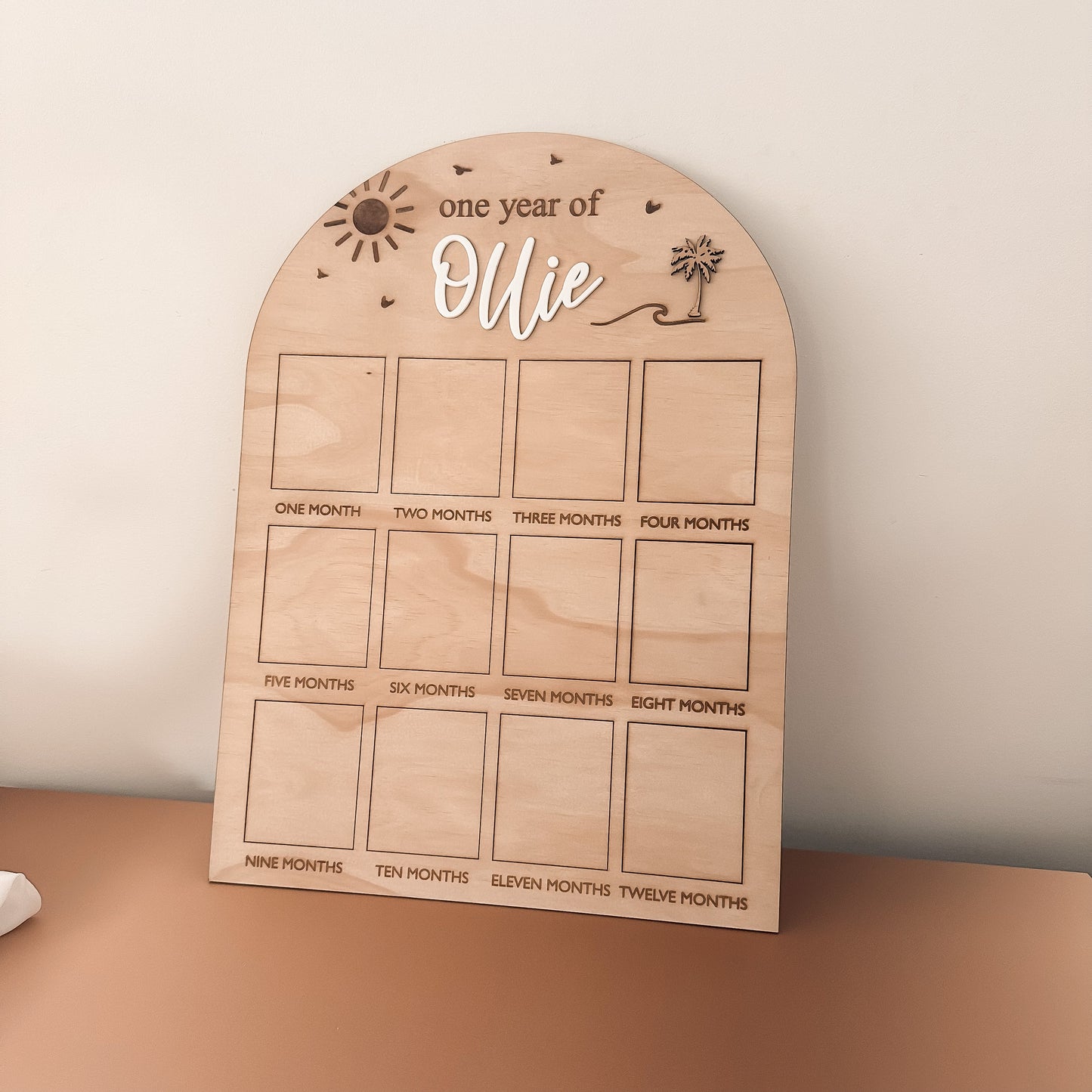 First Big Wave Photo Board