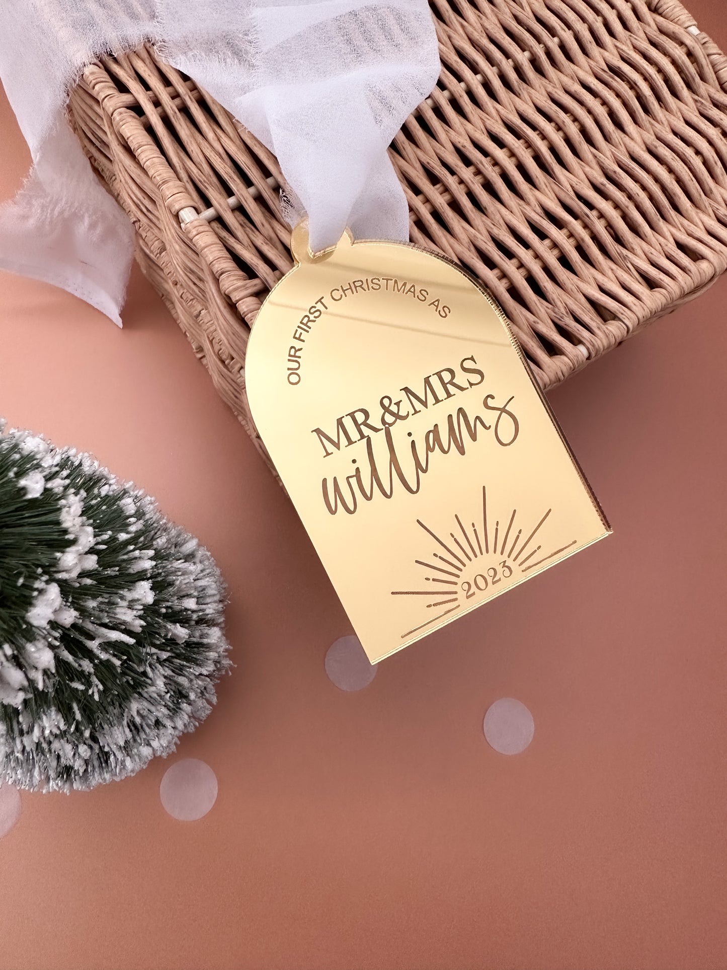 First Christmas as Mr & Mrs