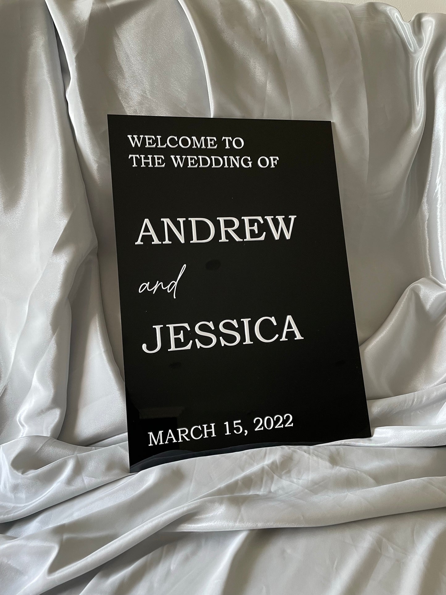 A Love Story I - welcome sign