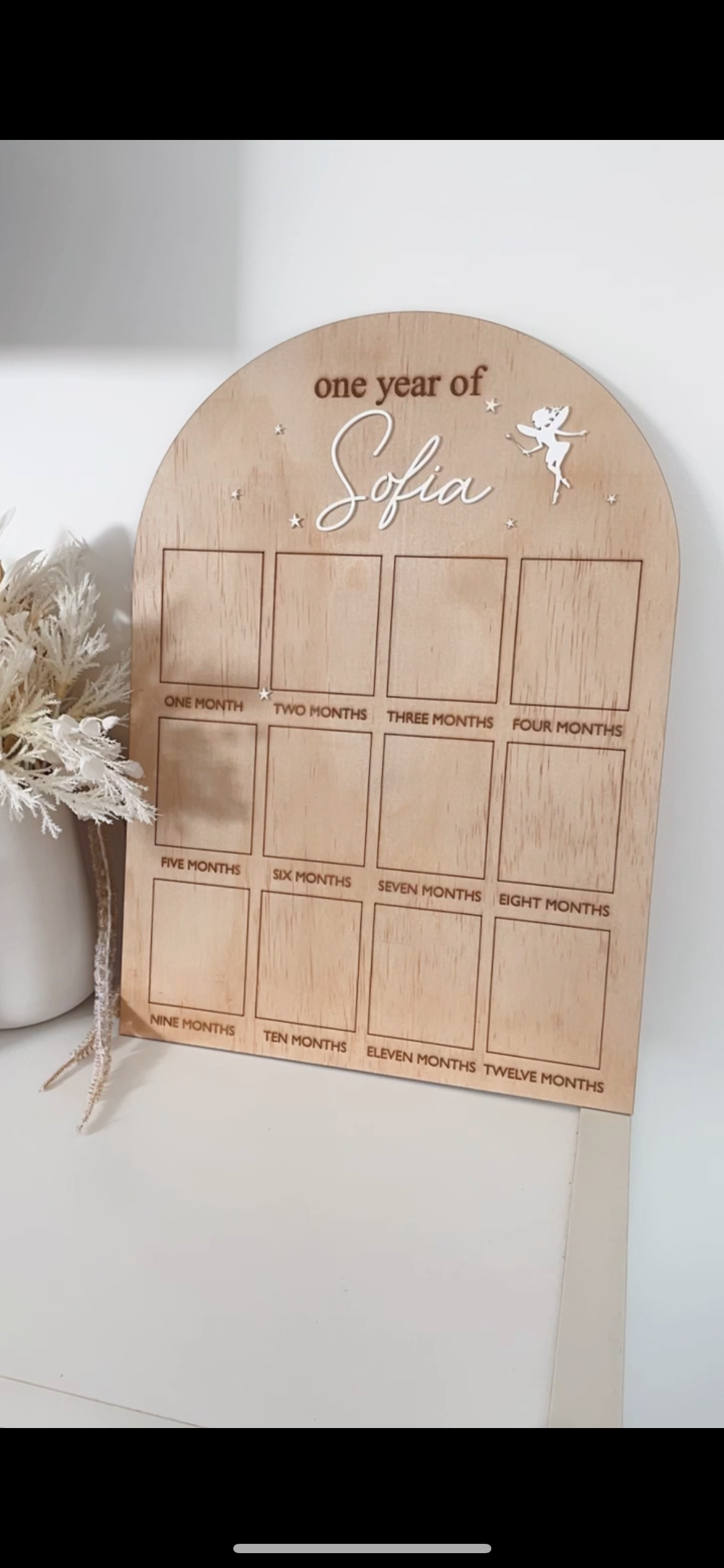 Birthday Board- fairies