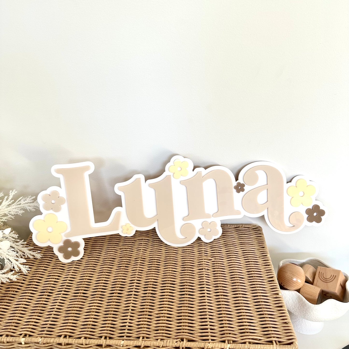 A Daisy Field name sign