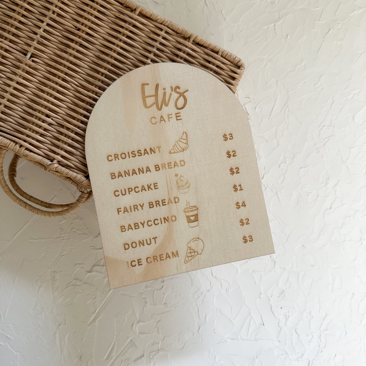 Cafe Menu Sign