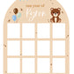 Birthday board - Beary First