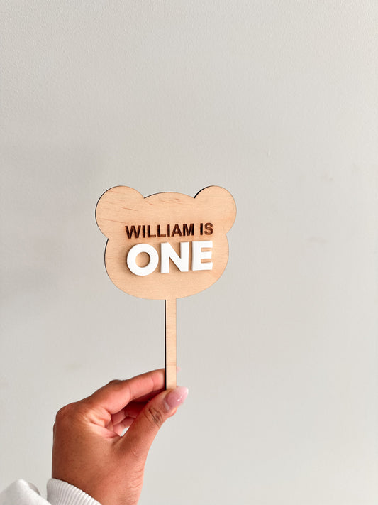 Bear Cake Topper