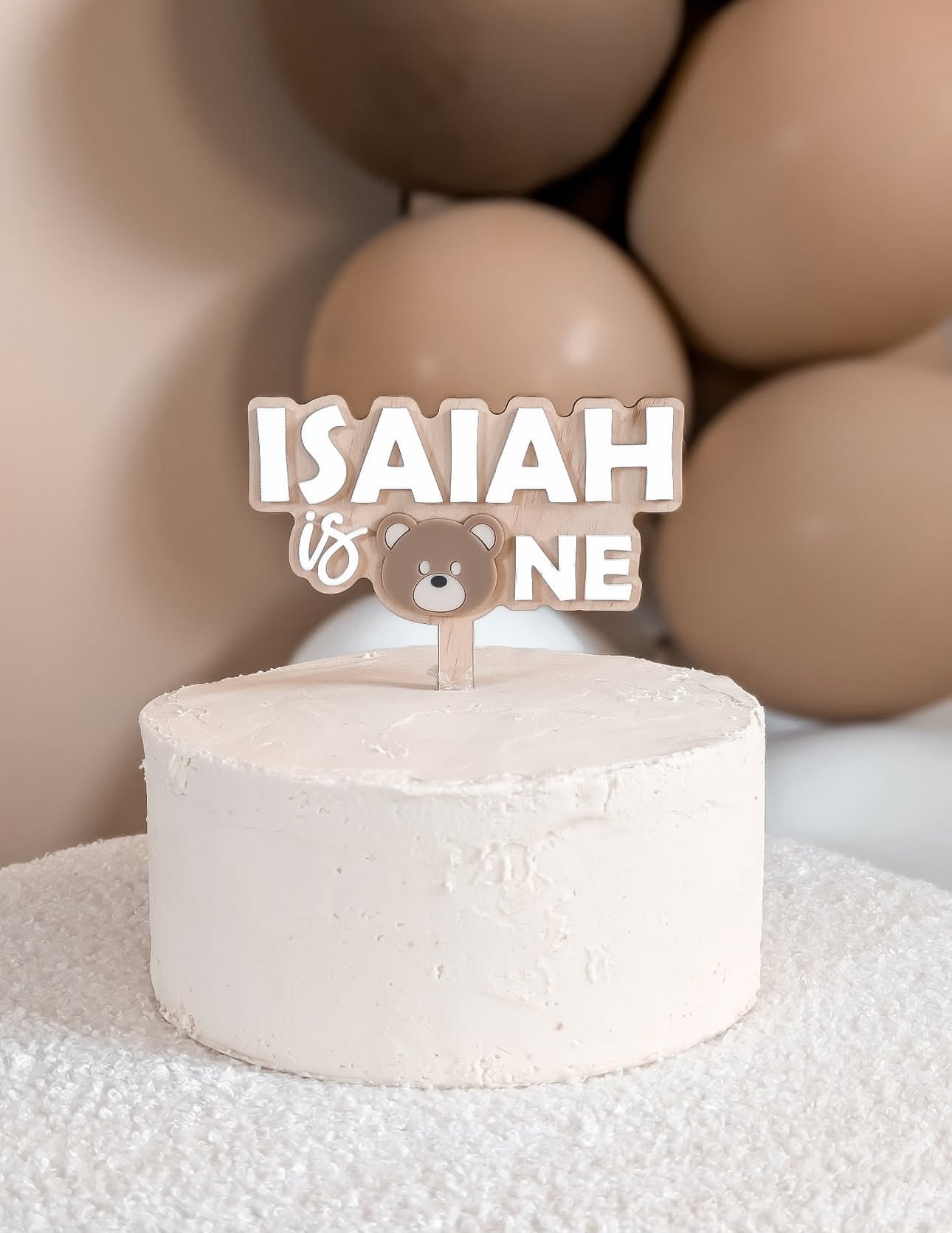 Bear Cake Topper 2
