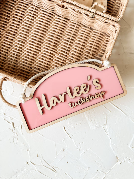 Playroom Cafe Sign