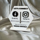 Hexagonal Social Media Sign