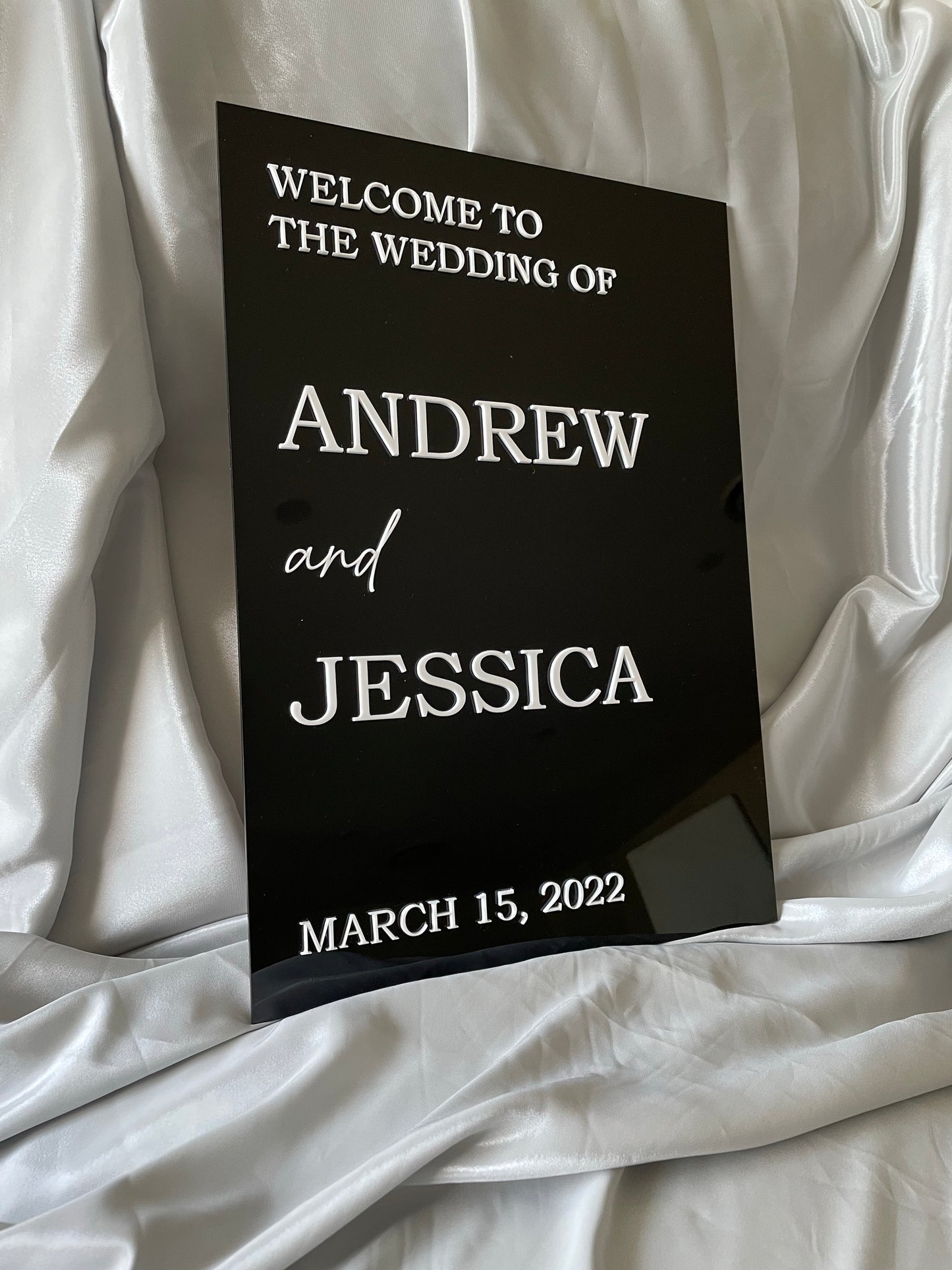 A Love Story I - welcome sign