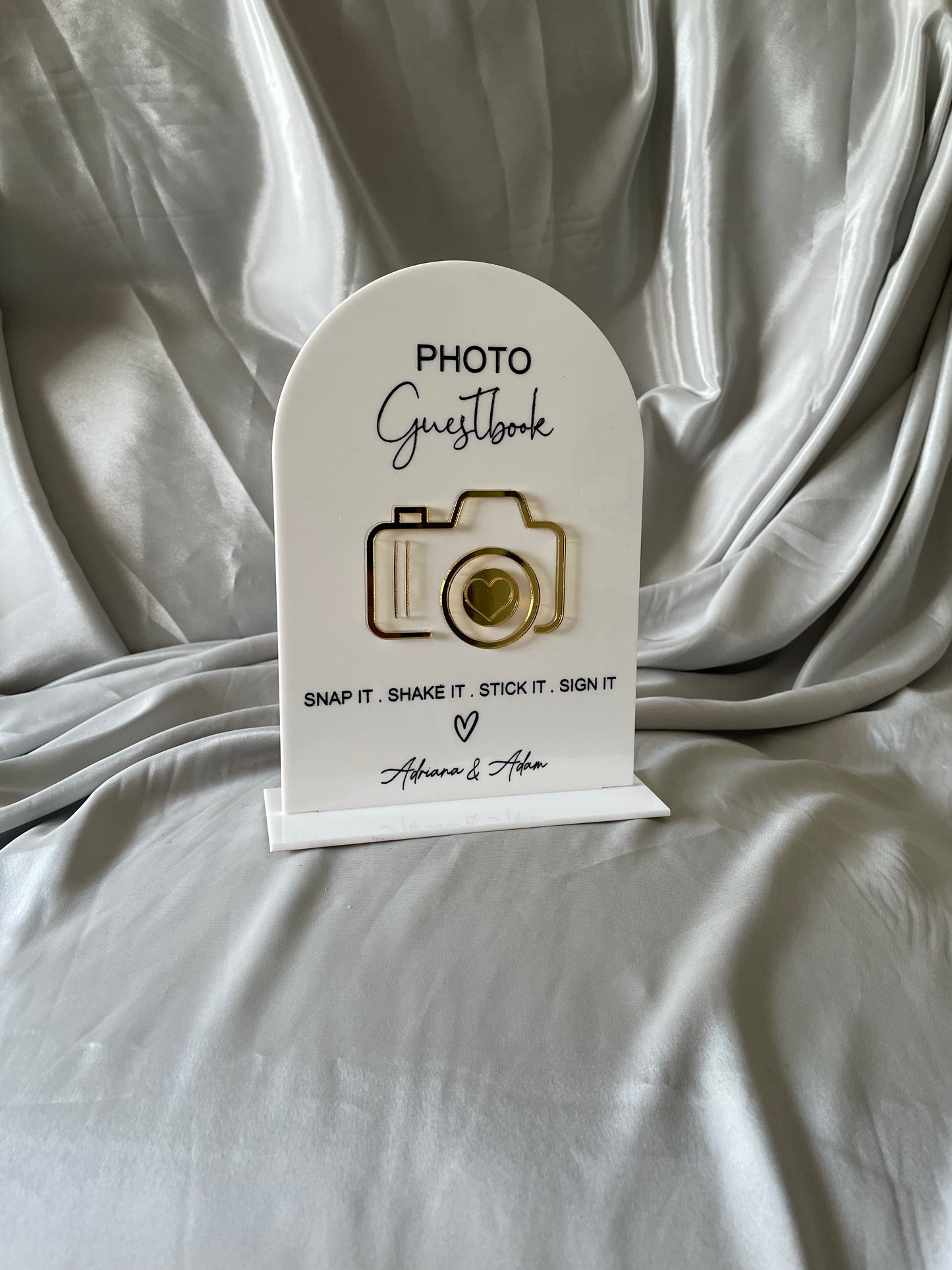 Photo Guestbook sign