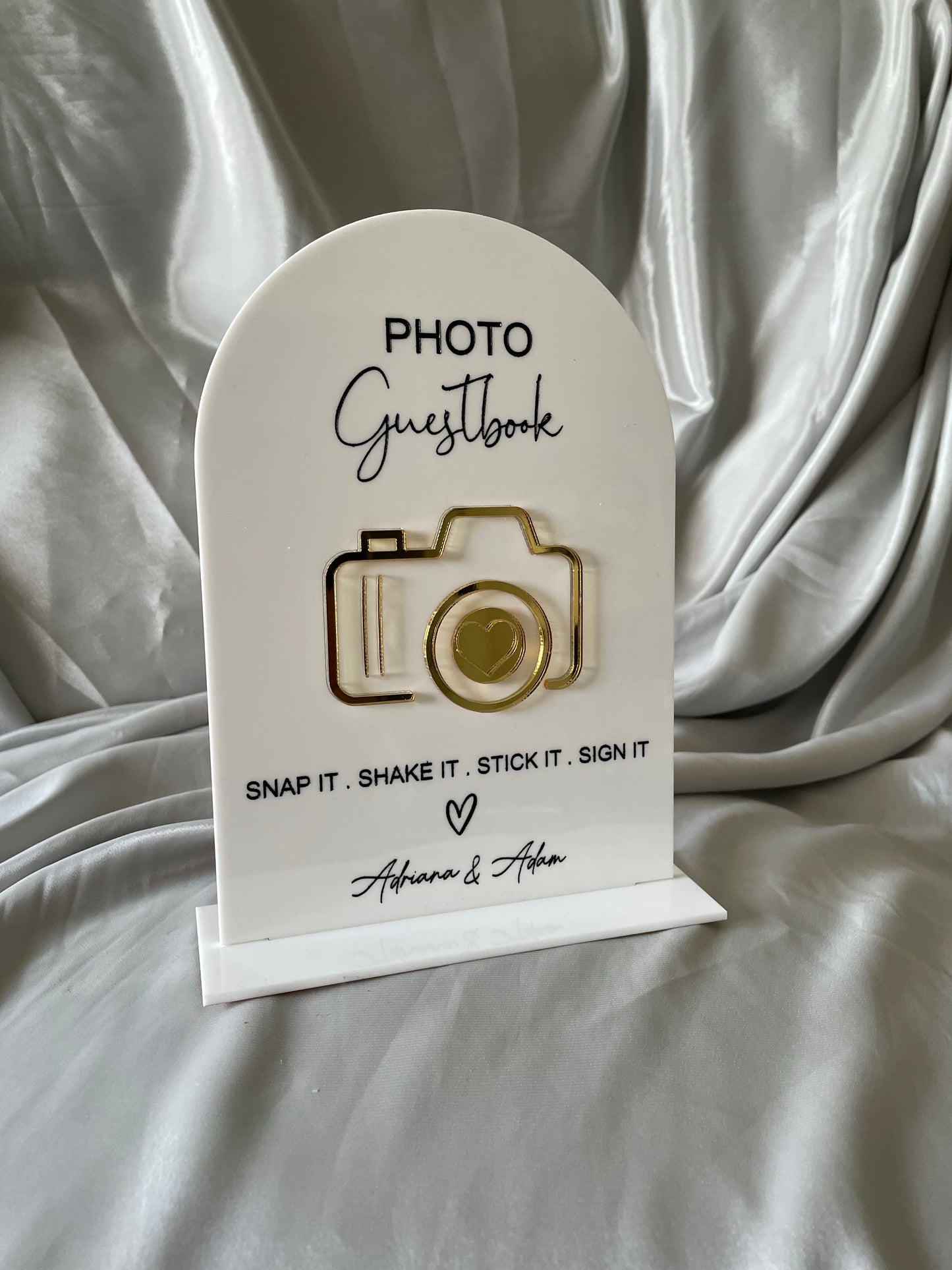 Photo Guestbook sign