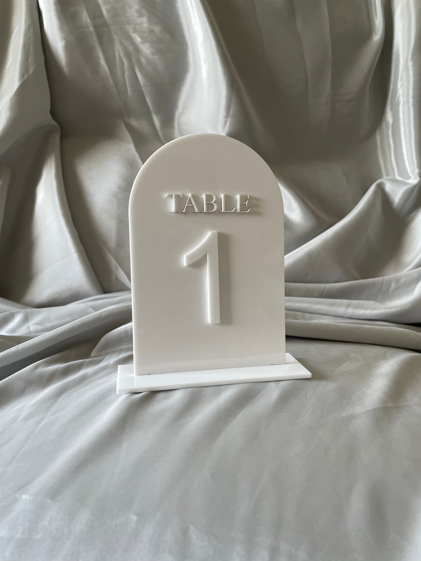 Table numbers